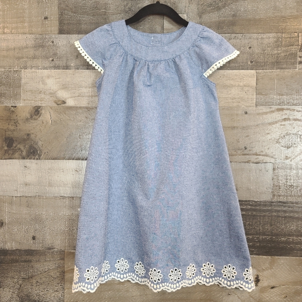 Girls Sonoma denim dress, Y6